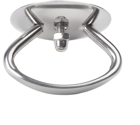 Poignée de rechange pour couvercle de casserole de cuisine en acier inoxydable, convient à la plupart des couvercles d'ustensiles de cuisine avec résistance à la rouille et prise ferme (1 pièce)