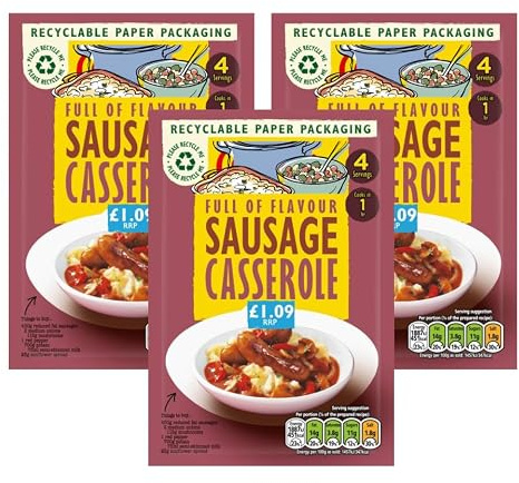Recipe Mix Sausage Casserole 39g, pack of 3 | Pack of 3