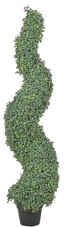 Topfpflanze künstlich Buchsbaum Spirale Innen- & Außen 120cm Boxwood Spiral Tree