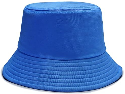 Malaxlx Damen Fischerhut Bucket Hat Anglerhut Sonnenhut Fischerhüte Sommerhut Faltbarer Strandhut Draussenhut