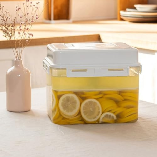 Tonysa 5L Kimchi Fermentation Container with Airtight Lid – Pickle, Jalapeno, and Vegetable Fermenting Jar for Home Use