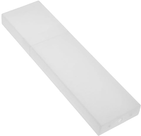 WRITWAA Contenitore Raschietto Lingua in Plastica Sostenibile, Scatola Compatta per Uso Esterno e Viaggi Supporto Robusto e Bordi Protettivi