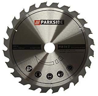 Parkside - Lama per sega circolare da banco, 24 denti, PTKS 1700 A1, IAN 49407