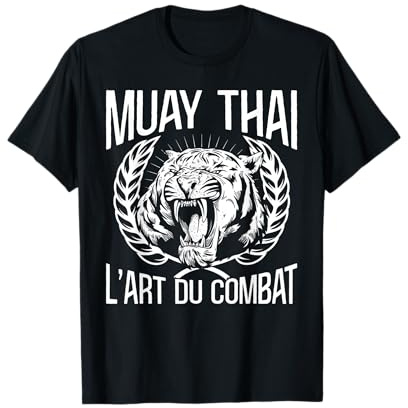 Muay Thai l'art du Combat Art Martial Sport Boxe Cadeau T-Shirt