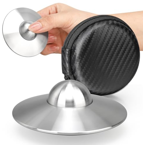 UFO Fidget Spinner Toy for Kids Adults, Cool Metal Spaceship, EDC Desk Gadget for Stress Relief, Holiday Travel Essential, Birthday Stocking Stuffer Party Favor Gift for Office Classroom Boy Men