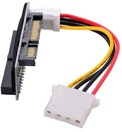 Cablecc - Adattatore convertitore PCBA per dischi fissi da IDE/PATA 40 pin a SATA femmina, per computer desktop e dischi rigidi da 3,5”