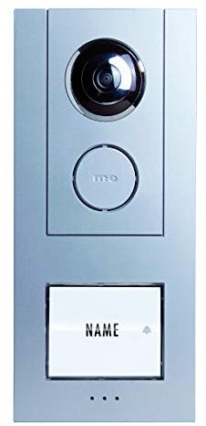 m-e VS-11 VISTASMART iP Interphone vidéo en aluminium pour smartphone 1 maison familiale Argenté