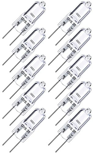 CLAR - Halogen 50W, Spiegelschrank Lampe GY 6.35 (Pack 10)