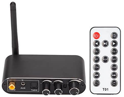 DAC-Konverter, Infrarot-Fernbedienung, Leistungsstarke Funktionen, Verbindung von 2 Geräten, Automatische Verbindung, DAC-Konverter, Automatisches Einschalten und