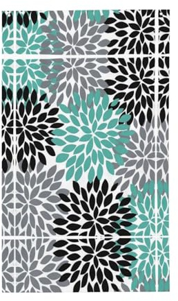 Bandera vertical de jardín con estampado de flores de dalia de una sola cara, decoración de fiesta