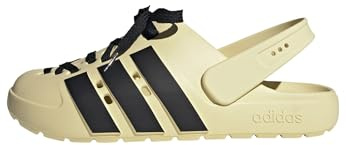 adidas unisex - vuxen ADILETTE 2.0 CLOG, warm vanilla/core black/gold met., 47 EU
