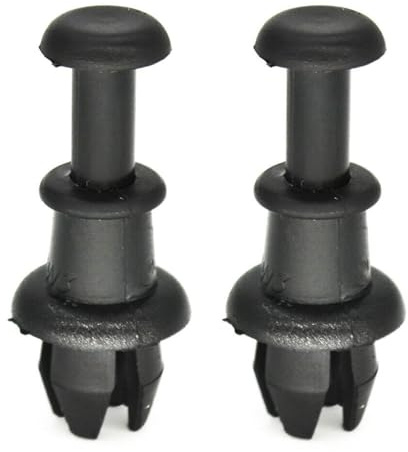 SANRLO 2 x Hutablage Clip Pin Kofferraum Ersatz Autoteil Schnäpper für MK5 6 Heckklappe Heckklappe Regal Halteklammern