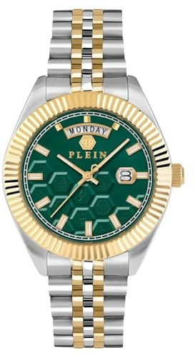 Philipp Plein Herren Analog Quarz Armbanduhr Date Superlative Gent