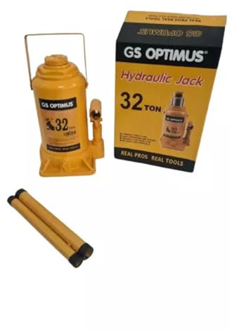 CRICK IDRAULICO CRIC A BOTTIGLIA SOLLEVATORE PORTATA 32T TONNELLATE AUTO