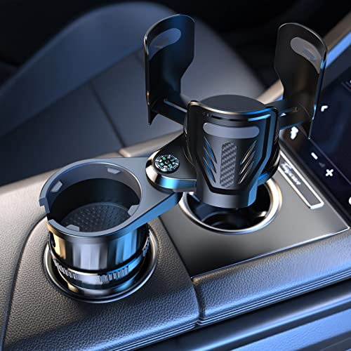 LJLBFB Portavasos Coche para Mercedes Benz GLC GLE GLK GLS GL, Adaptador para Portavasos - 2 En 1 Multiusos, ABS Resistente - Compatible con Portavasos Redondos 6-10 CM,A