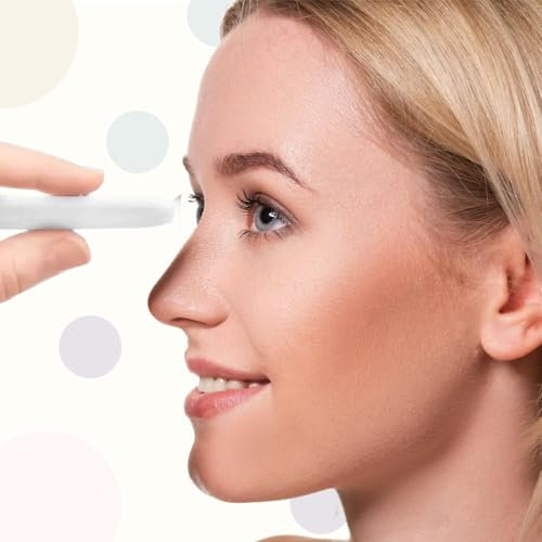 XENQITO 5 Pezzi Pinzette Lenti a Contatto,Ventosa Lenti a Contatto,Applicatore Lenti a Contatto,Dispositivo di Rimozione Delle Lenti a Contatto, Portatile Pinzette Ventose per Ogni Tipo di Lente