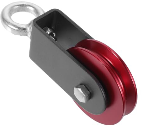 Toyvian Aluminiumlegierung Fitness Umlenkrolle Leise Laufrad für Kabelzug Trainingsgerät DIY Zubehör Verschleißfest Geräuscharm Kompatibel mit Home Gym Fitnessgeräten