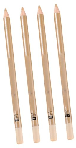 LOORGVEL 4 pièces Stylo Correcteur Maquillage Crayon Anti- Longue Durée Couvrant Taches et Imperfections Facile à Appliquer pour Peau Sensible Portable pour Usage Quotidien et Voyage