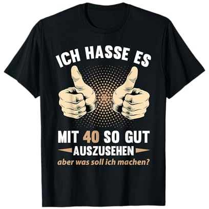 40. Geburtstag Mann Frau 40 Jahre 1986 Deko Lustig Geschenk T-Shirt