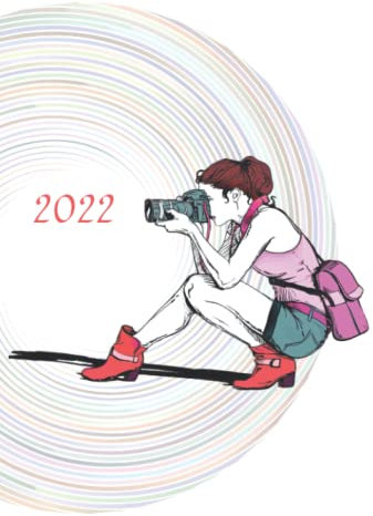 Kalenderbuch 2022 für Fotografen: Tagebuch, Terminkalender 365 Tagen, 1 ganze Seite pro Kalendertag Januar bis Dezember 2022