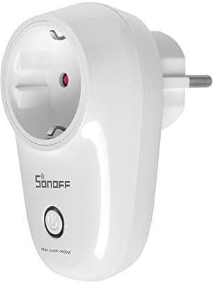 Zigbee 3.0 Enchufe Inteligente, SONOFF S26R2ZBTPF 1PCS Enchufe Compatible con Alexa,Google Home,se Requiere un Hub Zigbee, Certificado CE 4000 W (16 A).