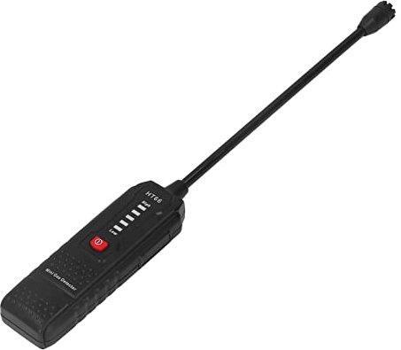 Rilevatore di Perdite di Metano, Rilevatore di Gas a Semiconduttore con Sensore di Gas Rilevamento Rapido Allarme Cicalino in Plastica di Ingegneria ABS per la Casa