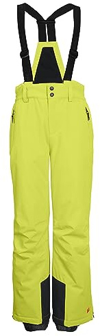 Killtec Jungen Ksw 148 Bys Pnts Skihose Funktionshose Mit Latz, Kantenschutz Und Schneefang, Grün, 152 EU