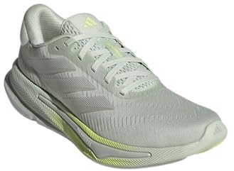 adidas Womens Supernova Ease Running, Linen Green/Matte Silver/Silver Metallic, 11.5