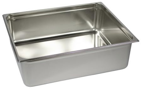 GASTROLAND Bac Gastro Inox AISI 304 GN 2/1 Plein H. 200 mm