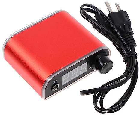 SEWOART 1stück Mini Tattoo Power Supply Mit Lcd-display Transformer Einsetzbar Einfach Zu Bedienen Und Langlebig Für Shader Und Liner Maschinen
