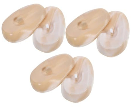 HAPINARY 3pairs Hair Dye Ear Covers for Washing Hair Silicone Ear Protectors for Salon Stylists and Home Use