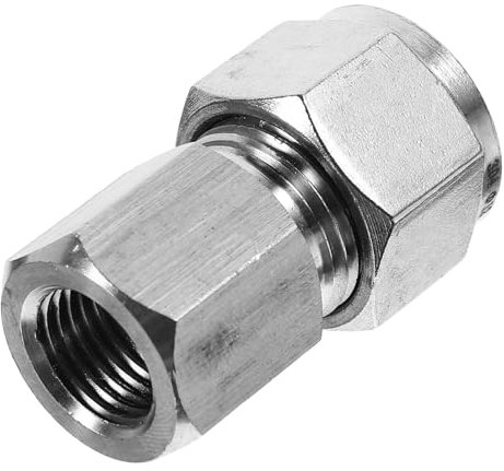 Cabilock Connettore Del Tubo Compressione Inox Raccordo Dritto per Facile Installazione per Usi Idraulici e Industriali