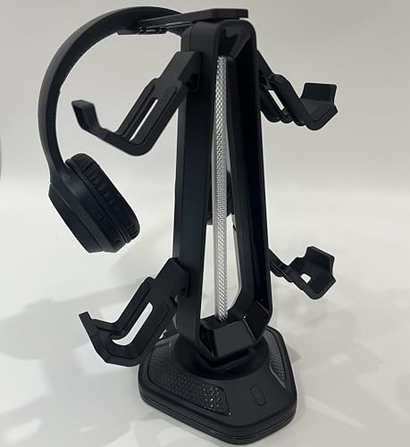 Luckit RGB Gaming Headset Stand with 10 Light Modes
