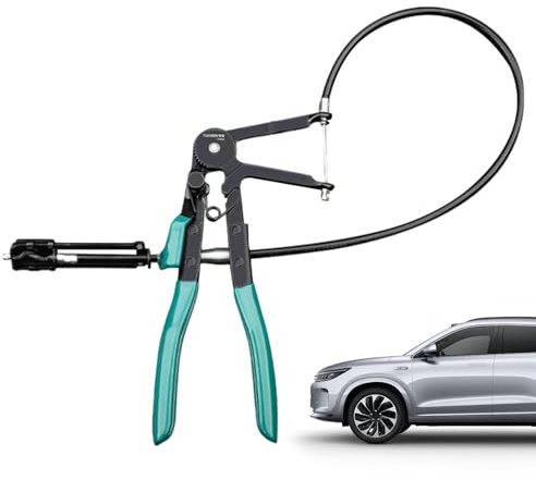 Schlauchklemmenzange | Wartungswerkzeuge mit langem Arm flexibel – Zange für Federklemme – für Kühlsystem Heizung Fahrzeug Motorrad Boot