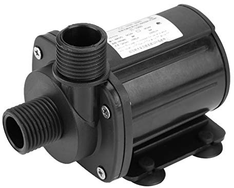 Akozon Mini Pompa Ad Acqua Sommergibile Senza Spazzole DC Ad Alta Prevalenza 24V 20℃ 90℃, Pompa Acqua Sommergibile Senza Spazzole DC 24V 2000L/H 20℃ 90℃,