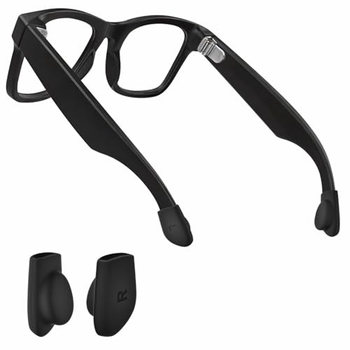 1Pair Eyeglass Ear Grip Anti-Slip Ear Cushion for Ray-Ban Meta | Wayfarer/Skyler/Headliner Gen 2 Smart Glasses Accessories, Eye Glasses Ear Grippers for Meta Gen Sunglasses Silicone