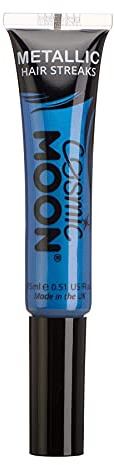 Cosmic Moon - Metallic Haarsträhnen - 15ml - Blau