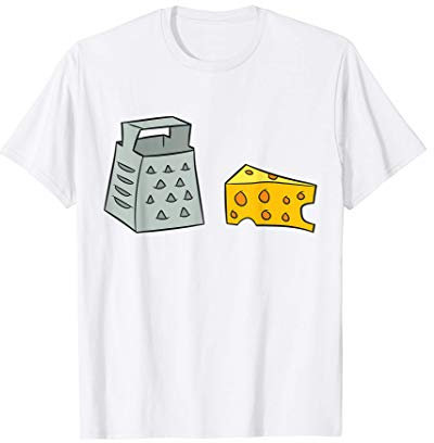 Râpe à fromage et fromage T-Shirt