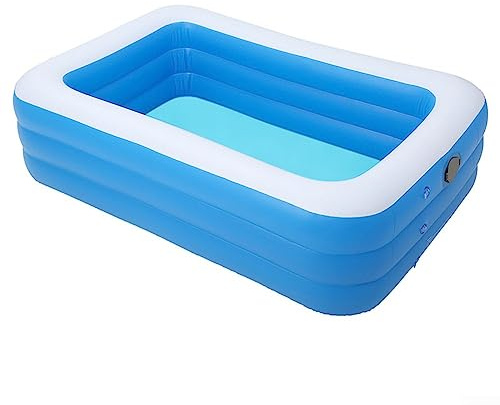 SPORTARC Aufblasbarer Swimmingpool, Abnehmbarer Home Pool, Automatischer Aufblasbarer Pool für Heim Vergnügungspark, 1,8 m
