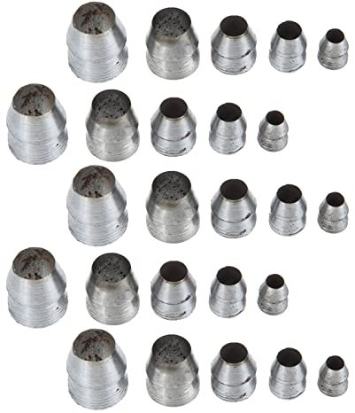 OSKOE Cuñas de Mango Redondo de Seguridad, Kit de Repuesto de Mango de Hacha, mazo de cuña Dividida, Kit de cuña for Martillo de Garra de Herrero, Trineo (Size : 25PCS)