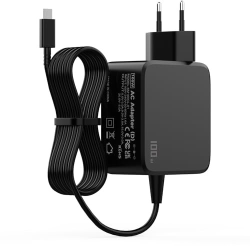 100W USB C Netzteil Laptop Ladegerät Kompatibel für Mac Book Pro 16/15/14/13 Zoll, 2021/2020/2019/2018, Mac Book Air 13 Zoll, iPad Pro, Lenovo,DELL, HP, ASUS und alle USB-C-Geräte Type C Power Adapter