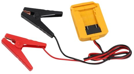 Luqeeg Démarreur de Saut de Voiture de Batterie 18V, Démarrage du Véhicule d'urgence, Portable Compact, Construction Robuste, Utilisation Polyvalente, Abdos Matériaux