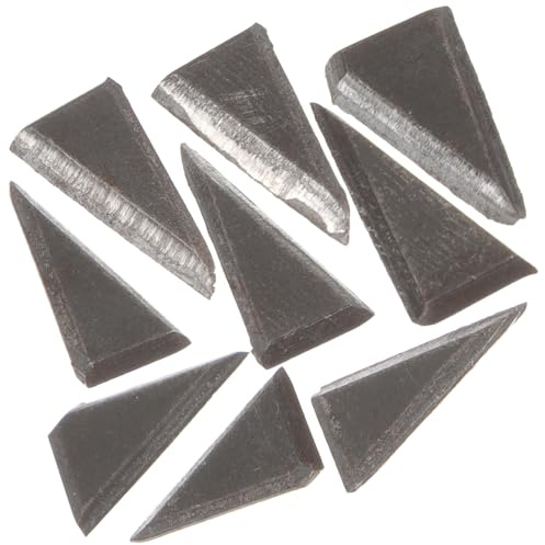 Gatuida Coin De Fer Robuste Pour Marteau Cale D'installation Et Renforcement En Fer 9 Pièces Pour Outils De Travail Du Bois Et Usage Forestier