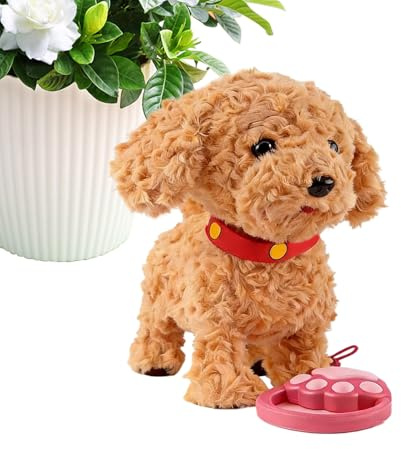 Generico Cucciolo Elettronico Animale Domestico - Apprendimento Linguistico Interattivo | Robot Giocattolo Animale Domestico Elettronico - per Soggiorno Camera da Dormitorio Viaggio Appartamento