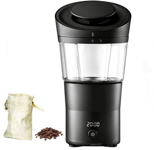 Tostadora De Granos De Café Para El Hogar, Capacidad De 70 G, Tostadora De Café De Aire Caliente Pequeña Para Uso Doméstico, Temporizador Ajustable De 3 A 25 Minutos, Máquina Tostadora Automática