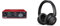 Focusrite Scarlett Solo 3rd Gen USB Audio Interface, The Guitarist, Vocalist, Podcaster Or Producer & soundcore by Anker Q30 Hybrid Active Noise Cancelling Headphones with Multiple Modes