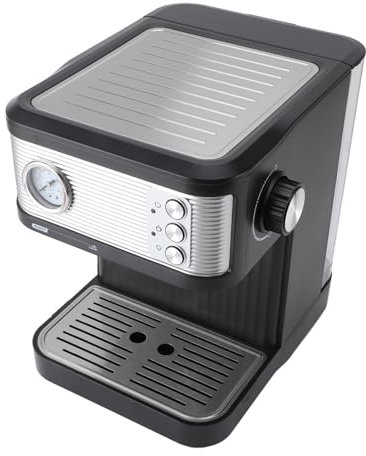Fabater Caffettiera, Macchina da caffè Domestica Semiautomatica con Controllo della Temperatura Professionale per la Casa (Spina Europea 220 V)