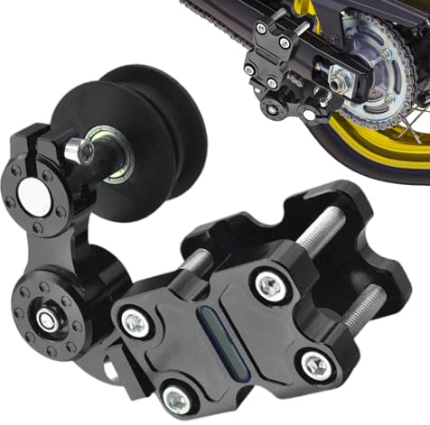 Strumento di regolazione della catena per motocicletta, controllo della tensione della catena, tenditore della catena | dispositivo di tensione, regolatore, regolatore in alluminio per moto, motocross