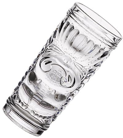 OUNONA Vaso de Cóctel de Vidrio Transparente Bebidas Casa o Bar Capacidad Limpiar y Duradero