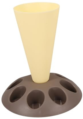 Garneck Pastry Bag Holder Stand with Nozzle Slots Food Safe Piping Bag and Tips Organizer for Cake Decorating Easy to Clean and Baking Accessory for Home and Professional Use